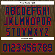 Load image into Gallery viewer, Custom Stitched Olive Navy-Fire Red 3D Pattern Design Tree Camo Gradient Hunting Sports Pullover Sweatshirt Salute To Service Hoodie