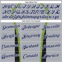 Laden Sie das Bild in den Galerie-Viewer, Custom Stitched Gray Navy Black Green-White 3D Pattern Design Sportswear Pullover Sweatshirt Hoodie