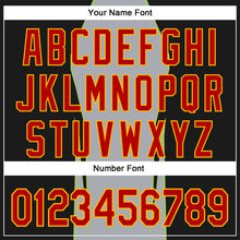 Laden Sie das Bild in den Galerie-Viewer, Custom Stitched Gray Red Black Green-Gold 3D Pattern Design Sportswear Pullover Sweatshirt Hoodie