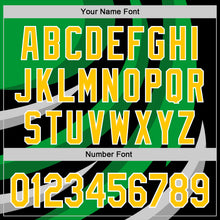 Laden Sie das Bild in den Galerie-Viewer, Custom Stitched Black Yellow Green-White 3D Pattern Design Sportswear Pullover Sweatshirt Hoodie