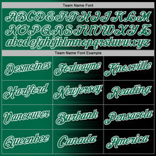 Load image into Gallery viewer, Custom Stitched Black Kelly Green-White 3D Pattern Design Gradient Line Sports Pullover Sweatshirt Hoodie