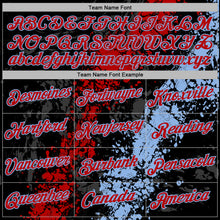 Charger l'image dans la galerie, Custom Stitched Black Red-White 3D Pattern Design Splash Sports Pullover Sweatshirt Hoodie