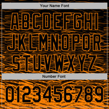 Загрузить изображение в средство просмотра галереи, Custom Stitched Black Bay Orange 3D Pattern Design Line Sports Pullover Sweatshirt Hoodie