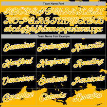 Charger l'image dans la galerie, Custom Stitched Black Gold-White 3D Pattern Design Fragment Sports Pullover Sweatshirt Hoodie