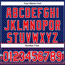 Load image into Gallery viewer, Custom Stitched Royal Red-White 3D Christmas Ugly Sweater Sports Pullover Sweatshirt Hoodie