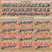 Load image into Gallery viewer, Custom Stitched Brown Black-White 3D Christmas Ugly Sweater Sports Pullover Sweatshirt Hoodie