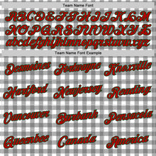 Load image into Gallery viewer, Custom Stitched White Red-Green 3D Christmas Floral Plaid Sports Pullover Sweatshirt Hoodie