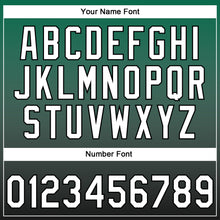 Laden Sie das Bild in den Galerie-Viewer, Custom Stitched Kelly Green White-Black 3D Pattern Design Abstract Shape Sports Pullover Sweatshirt Hoodie