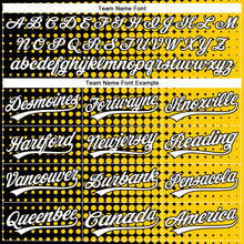 Load image into Gallery viewer, Custom Stitched Gold White-Black 3D Pattern Design Geometrico Graph Sports Pullover Sweatshirt Hoodie