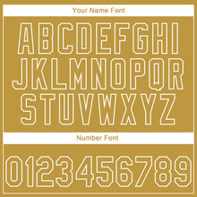 Load image into Gallery viewer, Custom Stitched Black Old Gold-White 3D Pattern Design Leopardo Sports Pullover Sweatshirt Hoodie