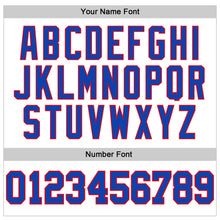 Charger l'image dans la galerie, Custom White Thunder Blue-Fire Red 3D Pattern Design Game Day Stripe Sports Pullover Sweatshirt Hoodie