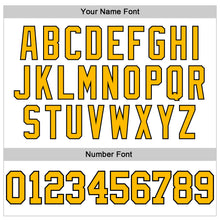 Charger l'image dans la galerie, Custom White Gold-Black 3D Pattern Design Game Day Boston Inspired Sports Pullover Sweatshirt Hoodie