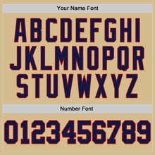 Charger l'image dans la galerie, Custom Vegas Gold Navy-Red 3D Pattern Design Game Day Florida Inspired Sports Pullover Sweatshirt Hoodie