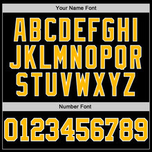 Charger l'image dans la galerie, Custom Black Gold-White 3D Pattern Design Game Day Boston Inspired Sports Pullover Sweatshirt Hoodie