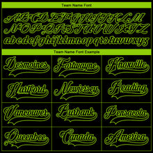 Загрузить изображение в средство просмотра галереи, Custom Black Neon Green-Pink 3D Pattern Fragment Art Hockey Lace Neck Jersey