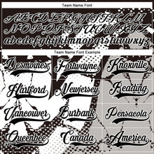 Загрузить изображение в средство просмотра галереи, Custom Black Gray-White 3D Pattern Abstract Hockey Lace Neck Jersey