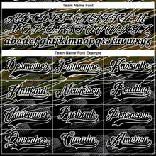 Загрузить изображение в средство просмотра галереи, Custom Black Olive-White 3D Pattern Abstract Hockey Lace Neck Jersey