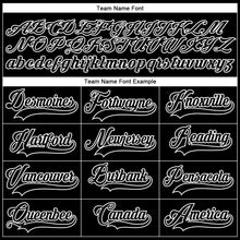 Charger l'image dans la galerie, Custom Black Red-White 3D Pattern Cyber Mecha E-sport Hockey Jersey