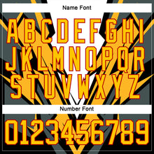 Laden Sie das Bild in den Galerie-Viewer, Custom Black Yellow Royal-Red 3D Pattern Cyber Mecha E-sport Hockey Jersey