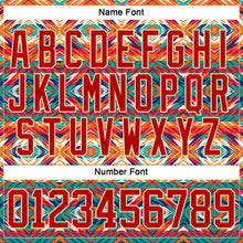 Charger l'image dans la galerie, Custom Black Red-Cream 3D Pattern Native Americans Tribal Indigenous People Hockey Lace Neck Jersey