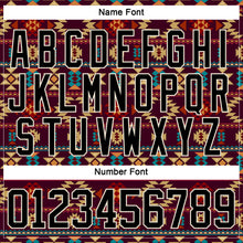 Charger l'image dans la galerie, Custom Black Cream 3D Pattern Native Americans Tribal Indigenous People Hockey Lace Neck Jersey