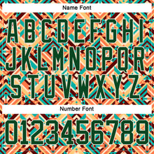 Laden Sie das Bild in den Galerie-Viewer, Custom Green Cream 3D Pattern Native Americans Tribal Indigenous People Hockey Lace Neck Jersey