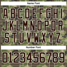 Charger l'image dans la galerie, Custom Camo Brown-White 3D Camouflage Pixel Hockey Lace Neck Jersey