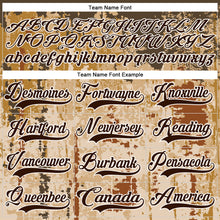 Charger l'image dans la galerie, Custom Camo Brown-White 3D Camouflage Grunge Hockey Lace Neck Jersey