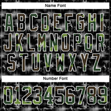 Charger l'image dans la galerie, Custom Camo Black-White 3D Camouflage Digital Hockey Lace Neck Jersey