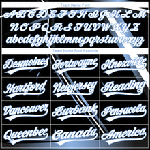 Charger l'image dans la galerie, Custom Stitched Black White-Light Blue 3D Pattern Design E-sports Pullover Sweatshirt Hoodie