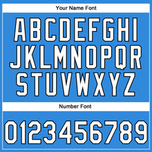 Charger l'image dans la galerie, Custom Stitched Powder Blue White-Black 3D Pattern Design E-sports Pullover Sweatshirt Hoodie