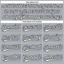 Charger l'image dans la galerie, Custom Stitched Gray White-Black 3D Pattern Design E-sports Pullover Sweatshirt Hoodie