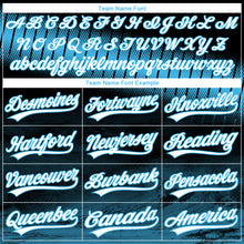 Charger l'image dans la galerie, Custom Stitched Black White-Sky Blue 3D Pattern Design Religion Praying Hands Pullover Sweatshirt Hoodie