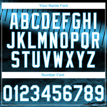 Charger l'image dans la galerie, Custom Stitched Black White-Sky Blue 3D Pattern Design Religion Praying Hands Pullover Sweatshirt Hoodie