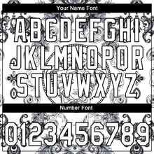 Charger l'image dans la galerie, Custom Stitched White Black 3D Pattern Design Medusa Pullover Sweatshirt Hoodie