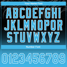 Загрузить изображение в средство просмотра галереи, Custom Stitched Black Sky Blue-White 3D Pattern Design Knight Pullover Sweatshirt Hoodie