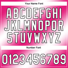 Load image into Gallery viewer, Custom Stitched Hot Pink White-Black 3D Pattern Design Religion The Virgin Mary Pullover Sweatshirt Hoodie