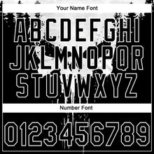 Load image into Gallery viewer, Custom Stitched Black White 3D Skull Pattern Pullover Sweatshirt Hoodie