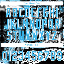 Charger l'image dans la galerie, Custom Stitched Black Sky Blue-White 3D Pattern Design Religion Praying Hands Pullover Sweatshirt Hoodie