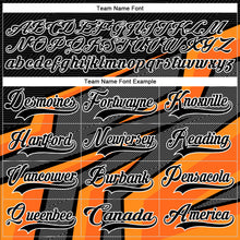 Загрузить изображение в средство просмотра галереи, Custom Gray Black Gold Orange-White 3D Pattern Cyber Mecha E-sport Hockey Jersey