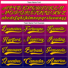 Load image into Gallery viewer, Custom Navy Gold Red Black-White 3D Pattern Abstract Gradient Halftone Hockey Lace Neck Jersey