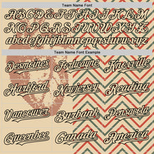 Загрузить изображение в средство просмотра галереи, Custom City Cream Black Valentine's Day Heart Authentic Baseball Jersey