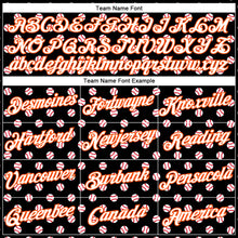 Laden Sie das Bild in den Galerie-Viewer, Custom Stitched Black White-Orange 3D Pattern Design Baseball Game Day Cincinnati Inspired Sports Pullover Sweatshirt Hoodie