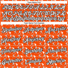 Laden Sie das Bild in den Galerie-Viewer, Custom Stitched Orange White-Black 3D Pattern Design Baseball Game Day Cincinnati Inspired Sports Pullover Sweatshirt Hoodie