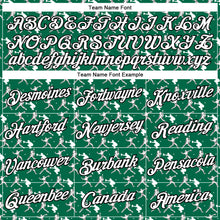 Загрузить изображение в средство просмотра галереи, Custom Stitched Kelly Green White Red-Black 3D Pattern Design Baseball Game Day New York Inspired Sports Pullover Sweatshirt Hoodie