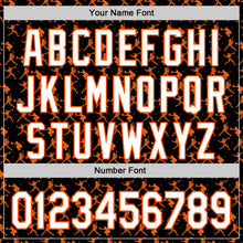 Load image into Gallery viewer, Custom Stitched Black White Orange-Red 3D Pattern Design Baseball Game Day Cincinnati Inspired Sports Pullover Sweatshirt Hoodie