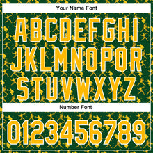 Load image into Gallery viewer, Custom Stitched Green Gold Red-White 3D Pattern Design Baseball Game Day Green Bay Inspired Sports Pullover Sweatshirt Hoodie