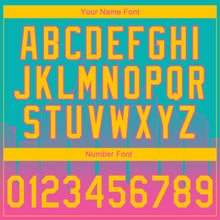 Load image into Gallery viewer, Custom Stitched Aqua Yellow-Pink 3D Gradient Fashion San Diego City Edition Sports Pullover Sweatshirt Hoodie