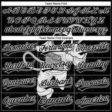 Load image into Gallery viewer, Custom Stitched Black White 3D Pattern Design Astronaut Sports Pullover Sweatshirt Hoodie