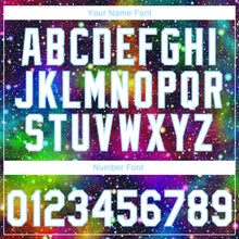 Load image into Gallery viewer, Custom Stitched Black White-Light Blue 3D Pattern Design Galactic Sports Pullover Sweatshirt Hoodie